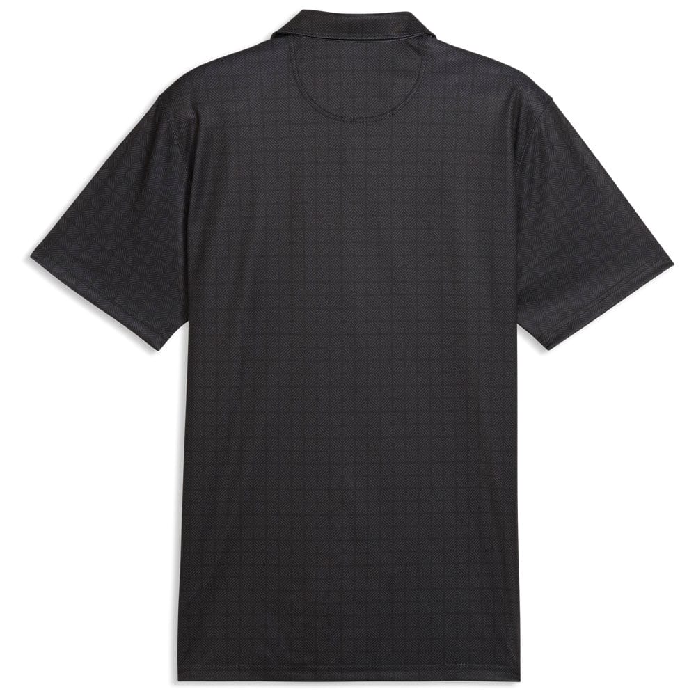 Puma Pure 2.0 Geo Diamond Polo Shirt - Puma Black/Shady Gray - Image 2