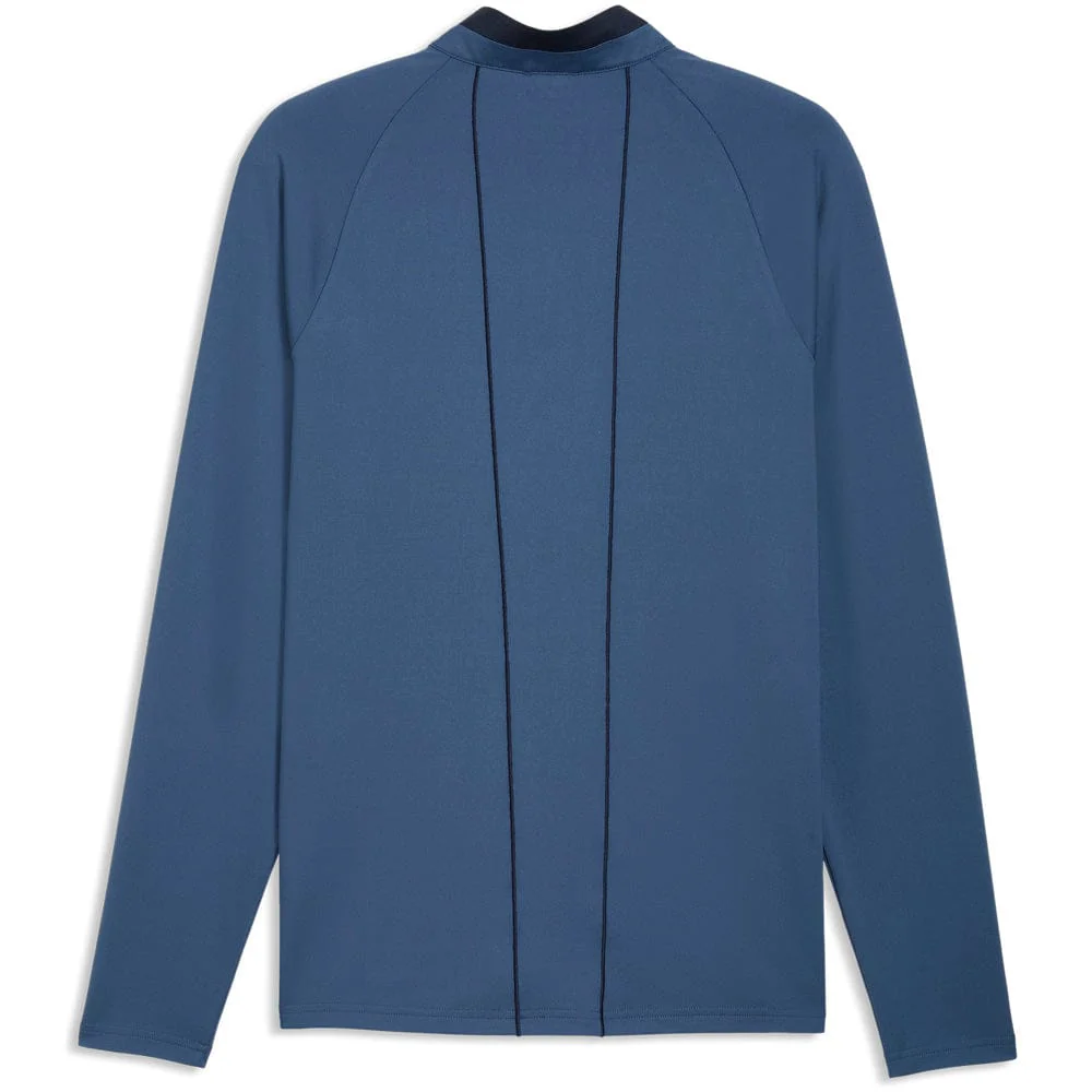 Puma Pure 3.0 1/4 Zip Pullover - Dark Indigo/Deep Navy - Image 2