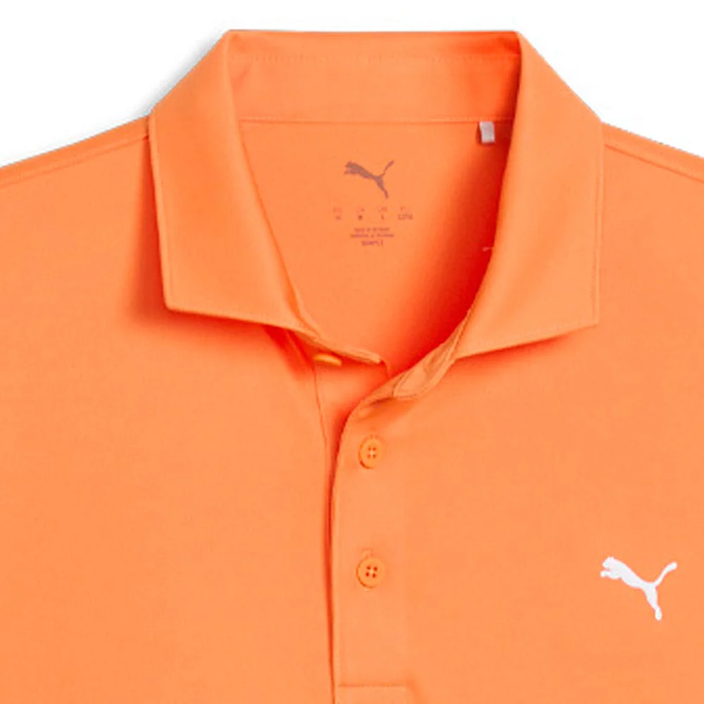 Puma Pure 3.0 Polo Shirt  - Melon Glow - Image 3