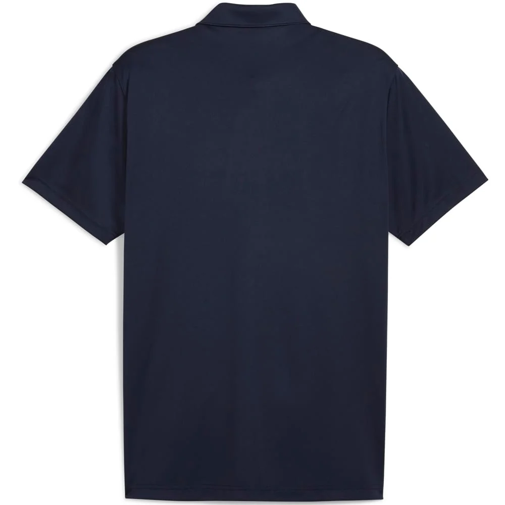 Puma West Polo Shirt - Dark Navy/White - Image 2