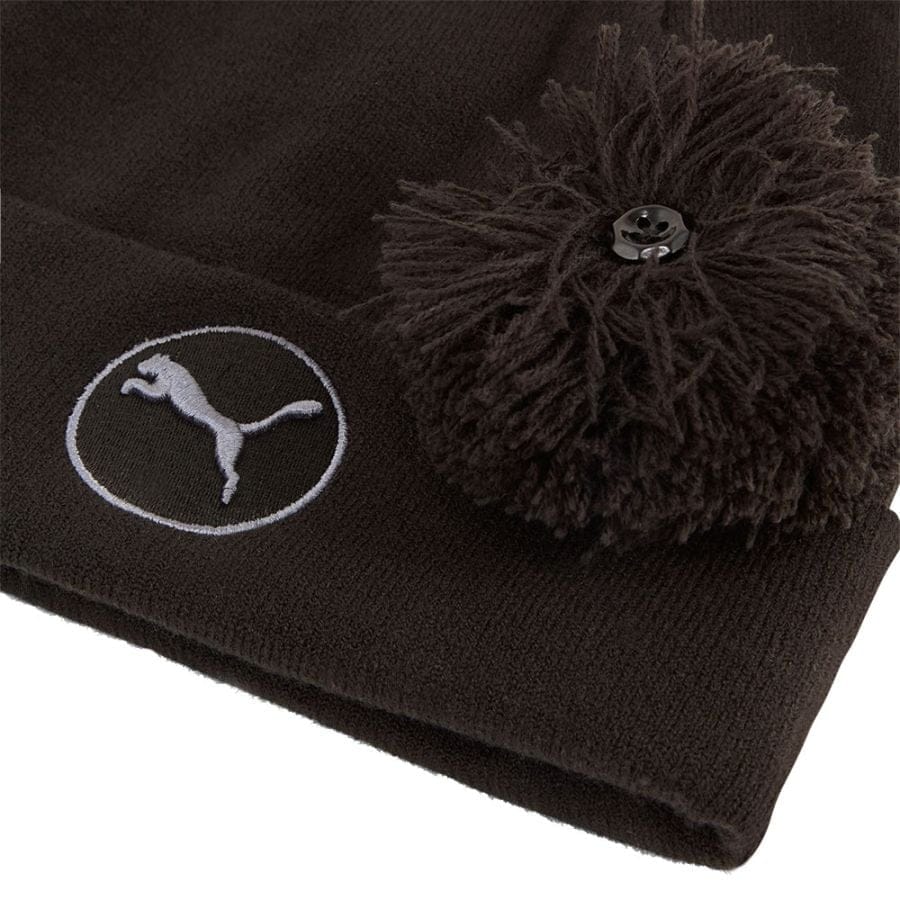 Puma WRMLBL Removable Pom Beanie - Puma Black - Image 4