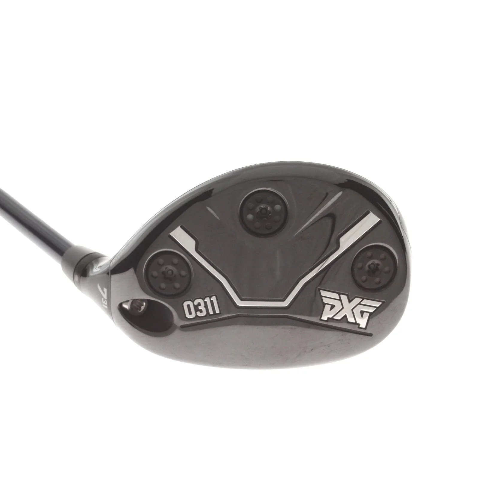 PXG 0311 Black OPS Graphite Mens Right Hand 7 Hybrid 31* Extra Stiff - Denali Blue 80g 6.5 - Image 2