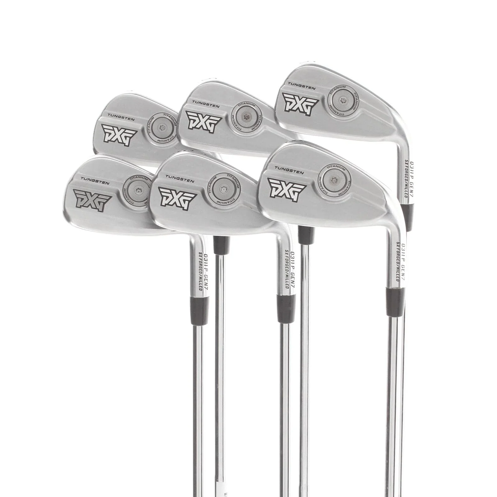 PXG 0311P Gen7 Steel Mens Right Hand Irons 5-PW Stiff - Dynamic Gold 105 S300