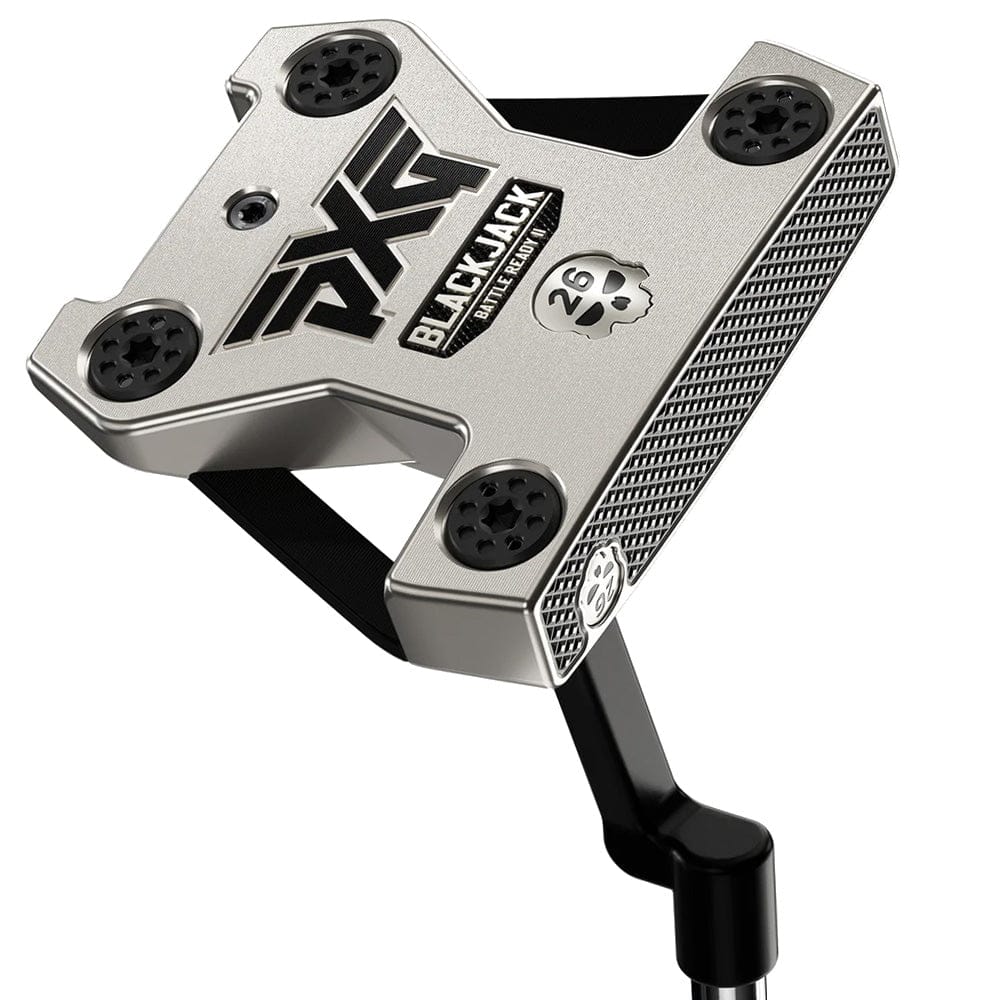 PXG Battle Ready II Putter - Blackjack Platinum (Plumbers Neck) - Image 2