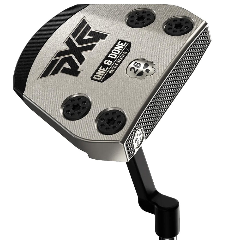 PXG Battle Ready II Putter - One & Done Platinum (Plumbers Neck) - Image 2