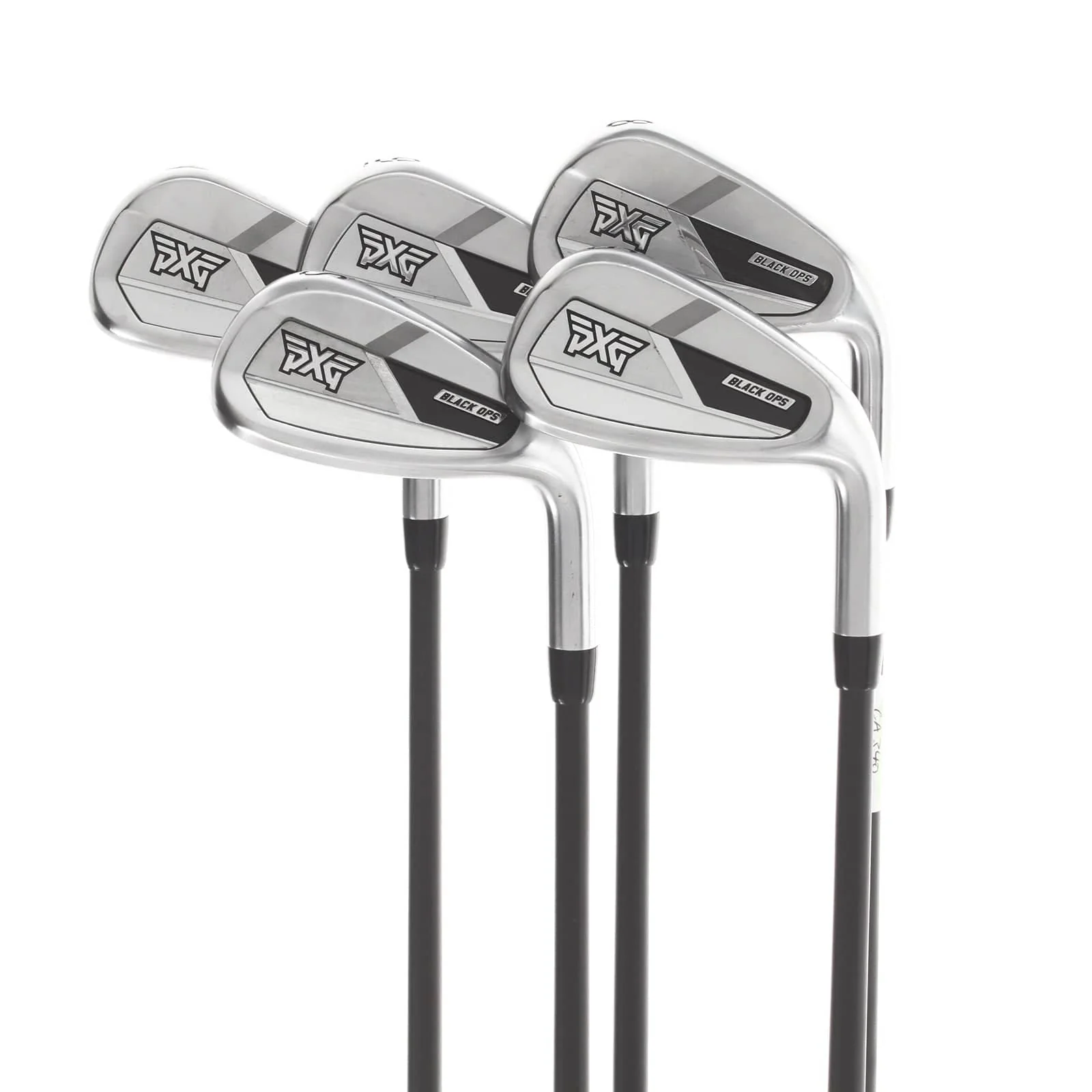 PXG Black Ops Graphite Mens Right Hand Irons 8-GW+SW Senior - Project X Cypher Fifty 5.0