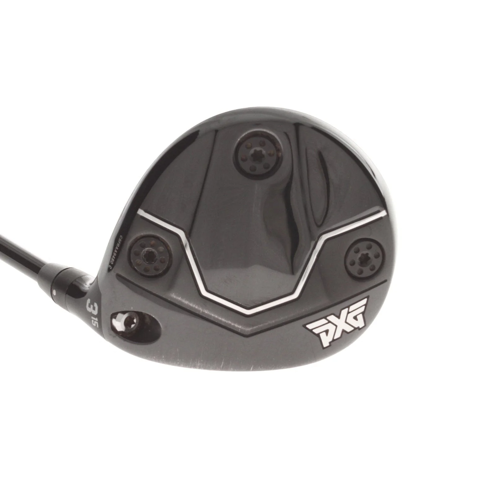 PXG Lightning Graphite Mens Right Hand Fairway 3 Wood 15* Extra Stiff - Mitsubishi Chemical Tensei AV Series White 65 - Image 2