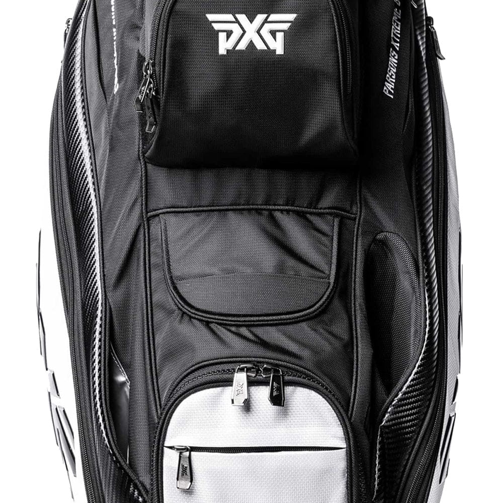 PXG Lightweight Cart Bag - White/Black - Image 4