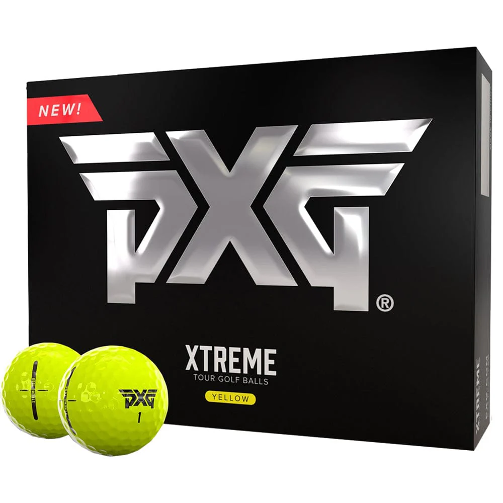 PXG Xtreme Tour Golf Ball - Yellow 12 Pack