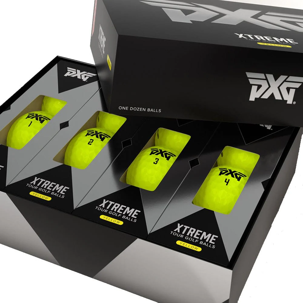 PXG Xtreme Tour Golf Ball - Yellow 12 Pack - Image 5