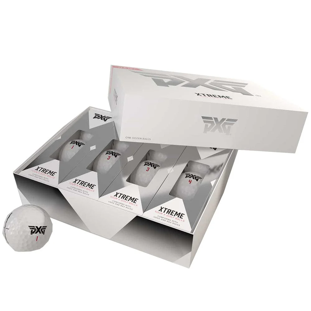 PXG Xtreme Tour X Golf Ball - White - 12 Pack - Image 4