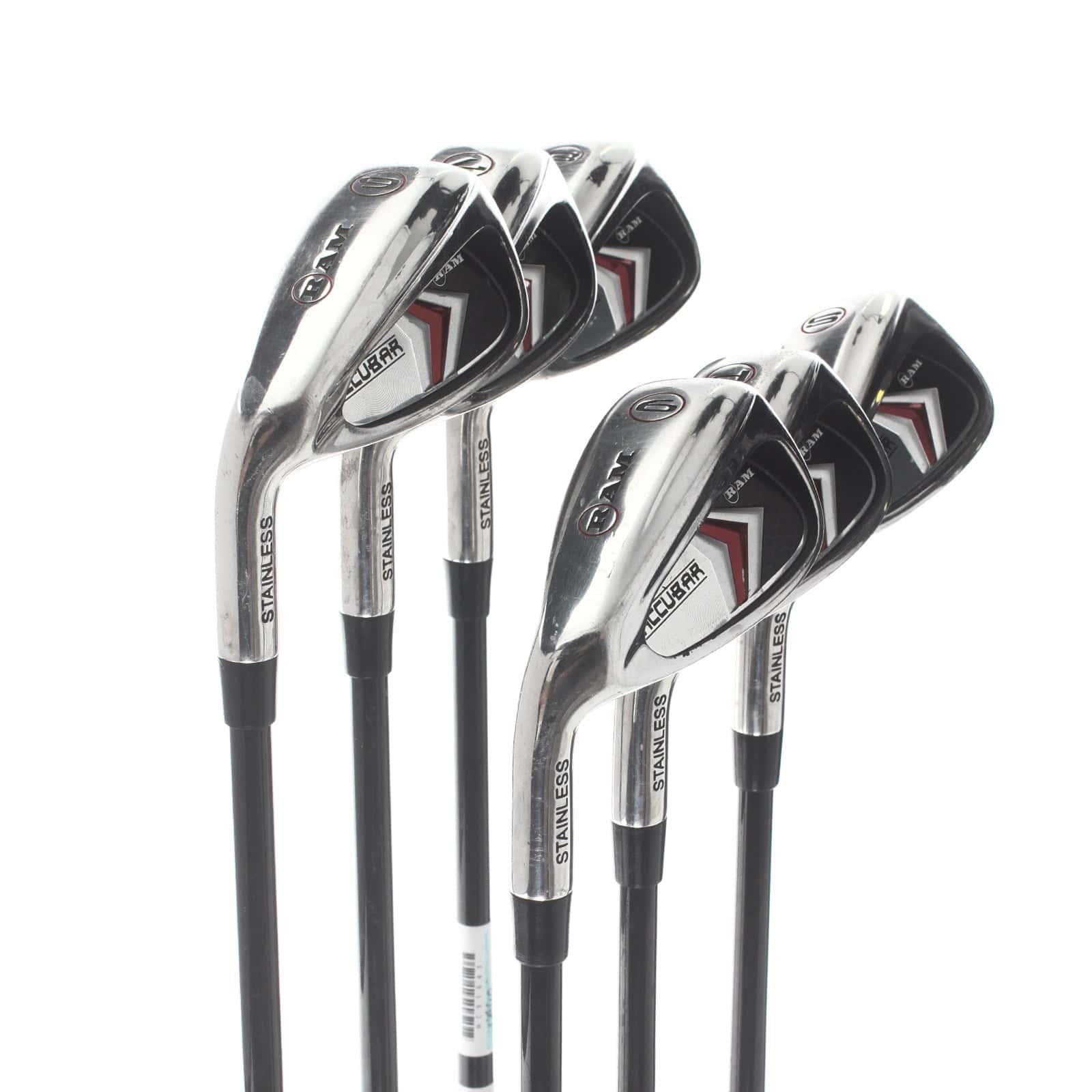 Ram Accubar Graphite Mens Left Hand Irons 6-SW Regular - Ram Powerkick - Image 2