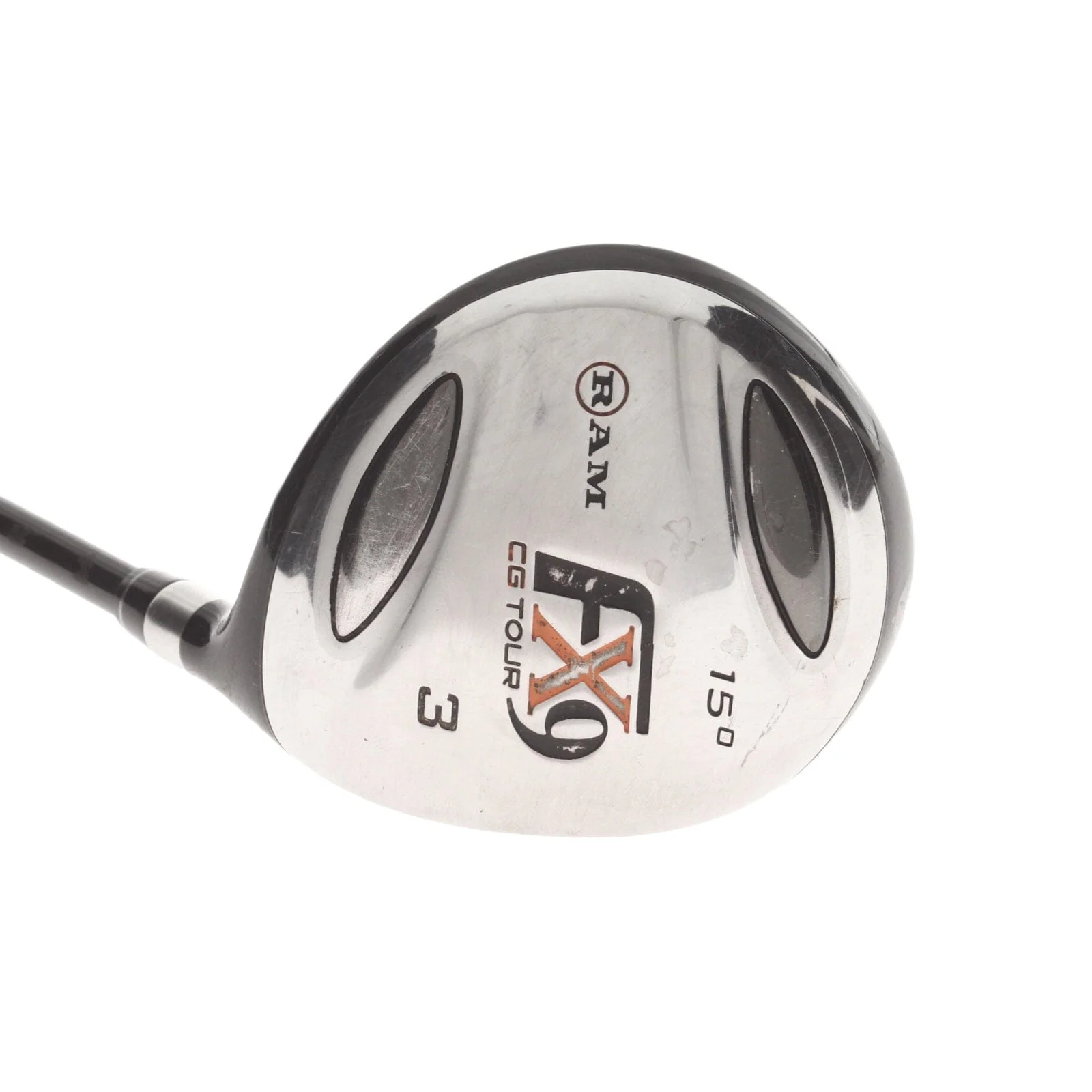 Ram FX9 CG Tour Graphite Mens Right Hand Fairway 3 Wood 15* Regular - Grafalloy ProLite Elite