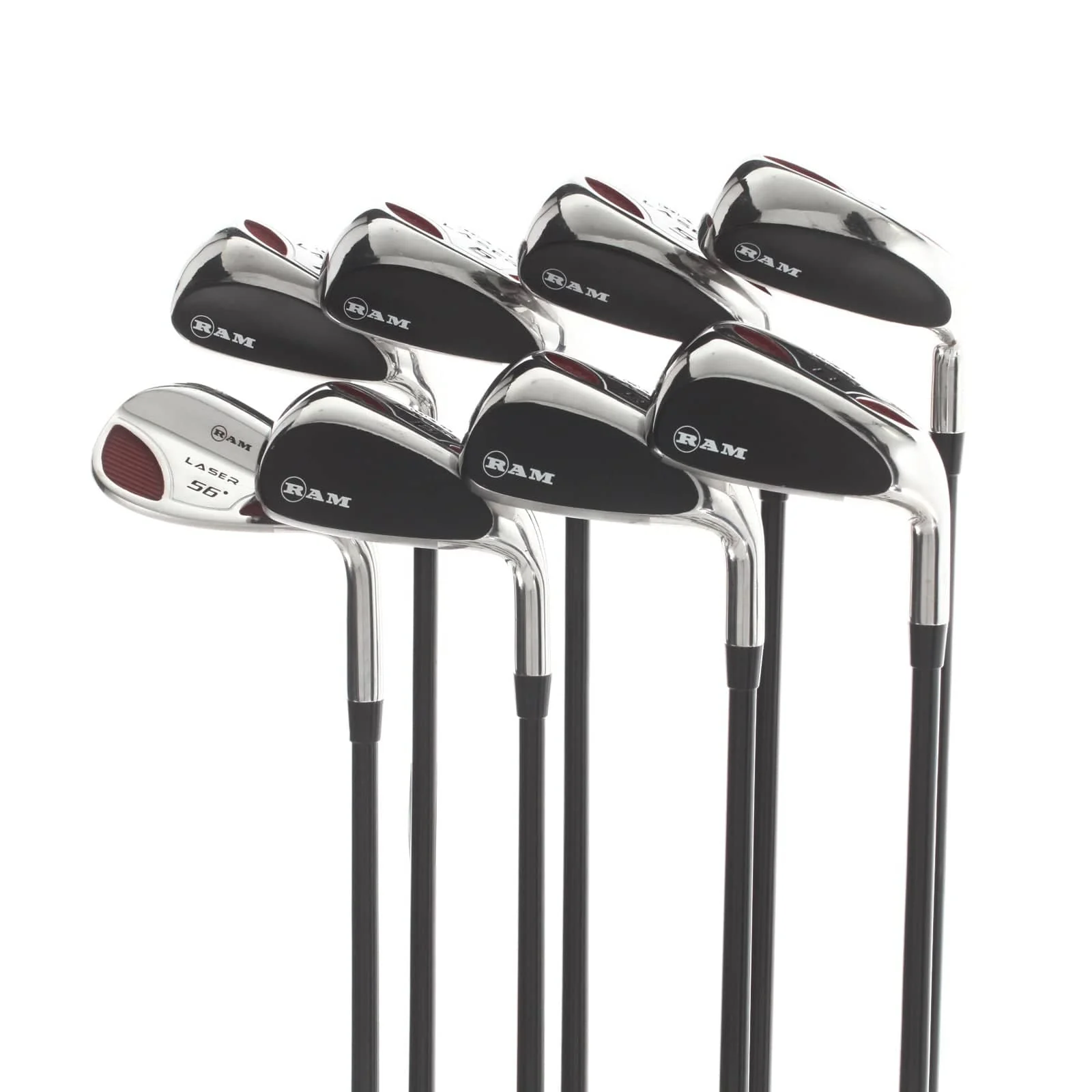 Ram Laser Graphite Mens Right Hand Irons 4-SW Regular - Ram