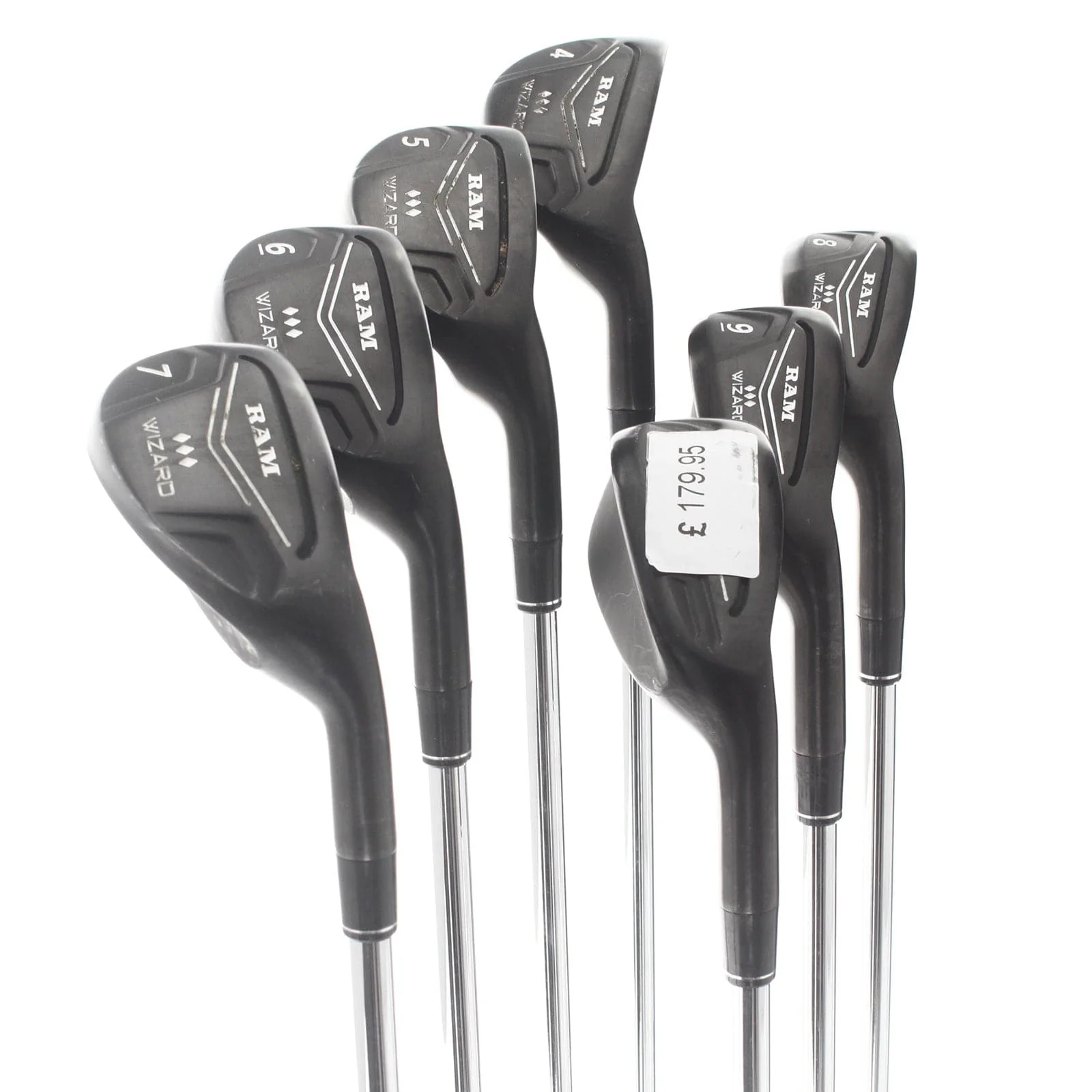 Ram Wizard Steel Mens Right Hand Irons 4-PW Regular - Ram - Image 3