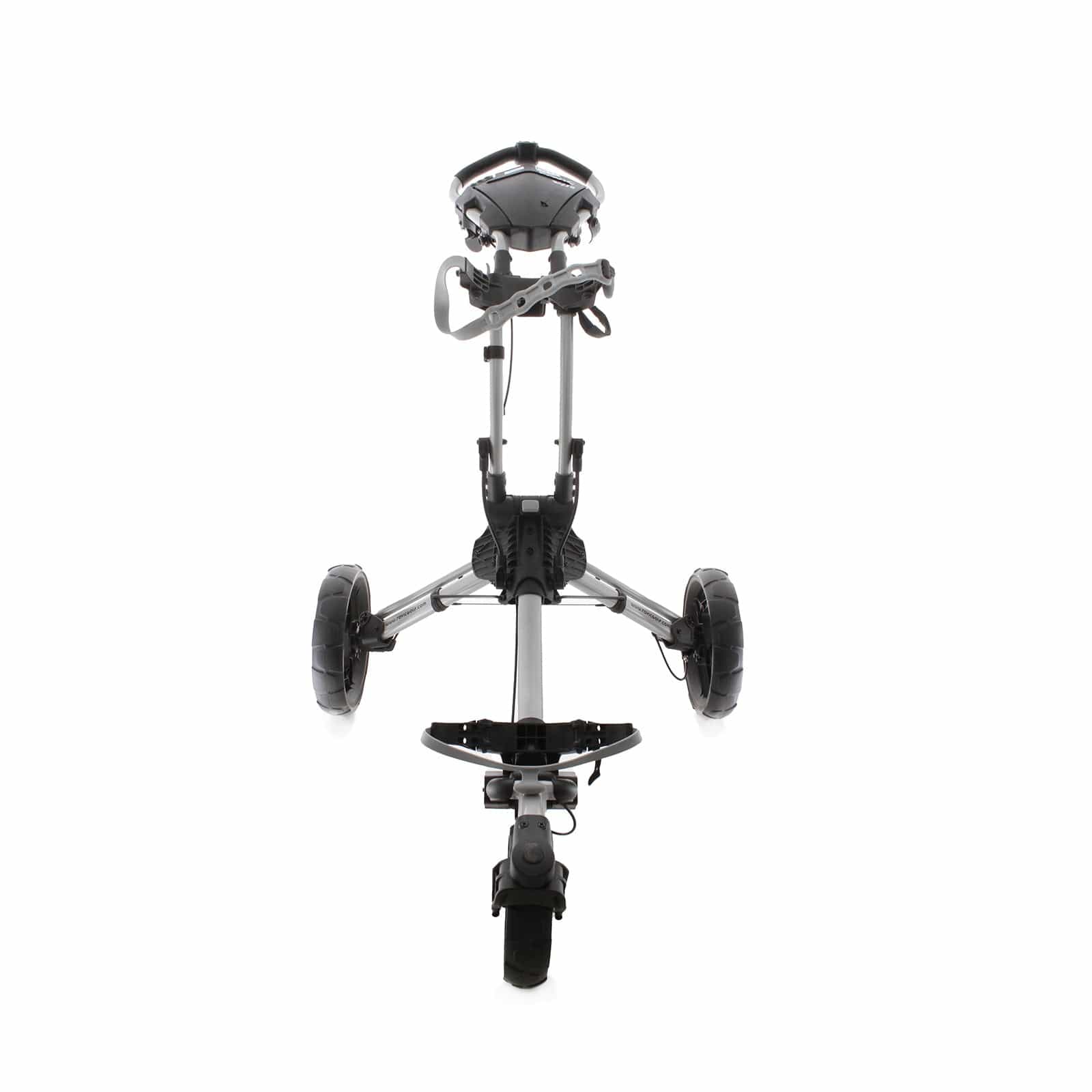 Rovic RV1S 3-Wheel Push/Pull Trolley - Black - Image 2