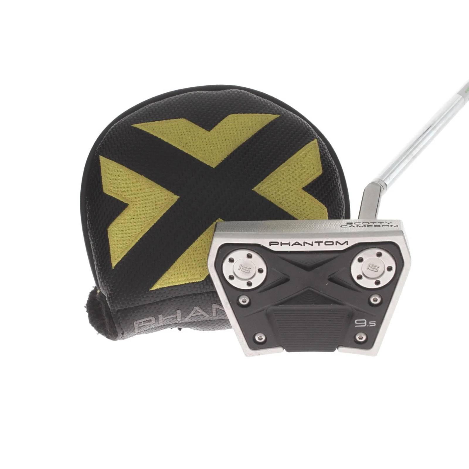 Scotty Cameron Phantom X 9.5 Mens Right Hand Putter 34" Mallet - Scotty Cameron Grip