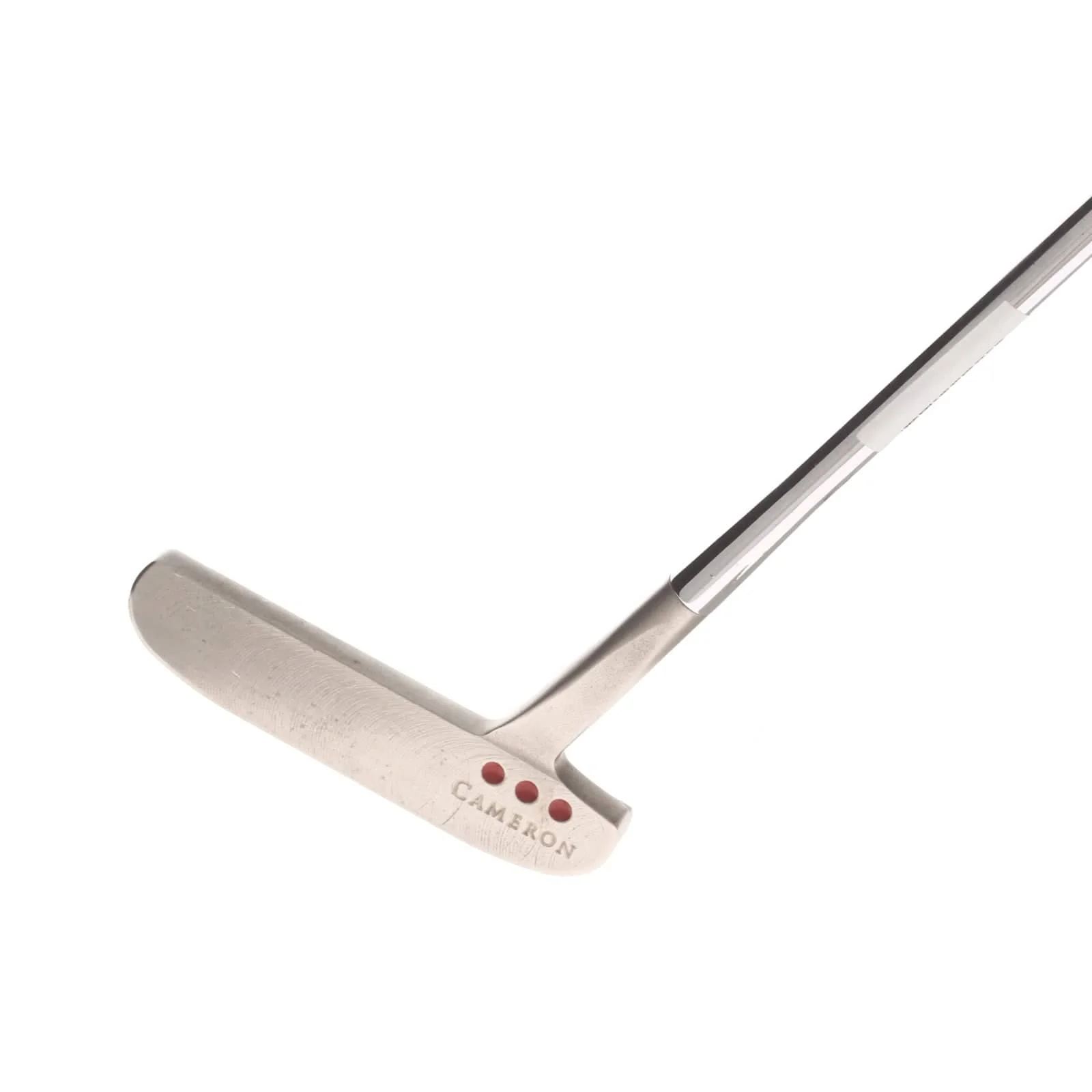 Scotty Cameron Pro Platinum Del Mar Three Mens Right Hand Putter 35" Mid-Mallet - Golf Pride Scotty Cameron Design - Image 4