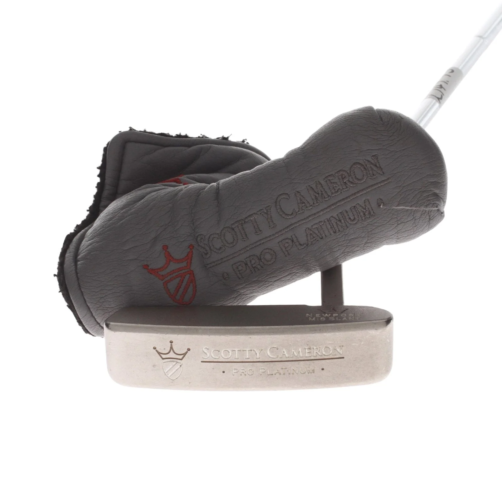 Scotty Cameron Pro Platinum Newport Mid Slant Mens Right Hand Putter 33" Blade - Super Stroke Flatso 2.0