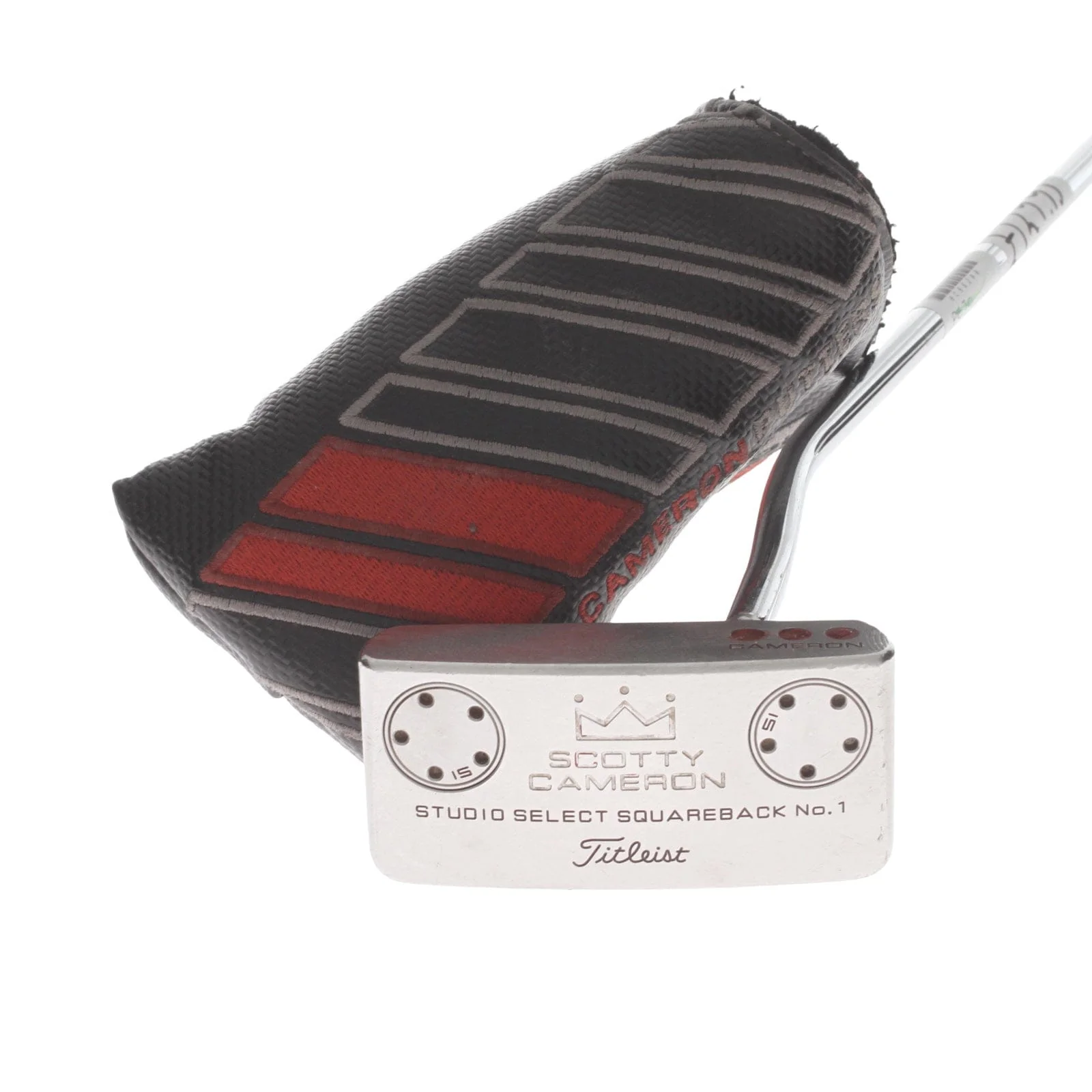 Scotty Cameron Studio Select Squareback #1 Mens Right Hand Putter 34" Mallet - Super Stroke Tour 3.0