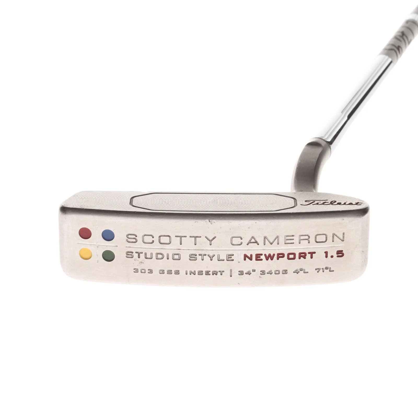 Scotty Cameron Studio Style Newport 1.5 Mens Right Hand Putter 34" Blade Scotty Cameron - Scotty Cameron - Image 2