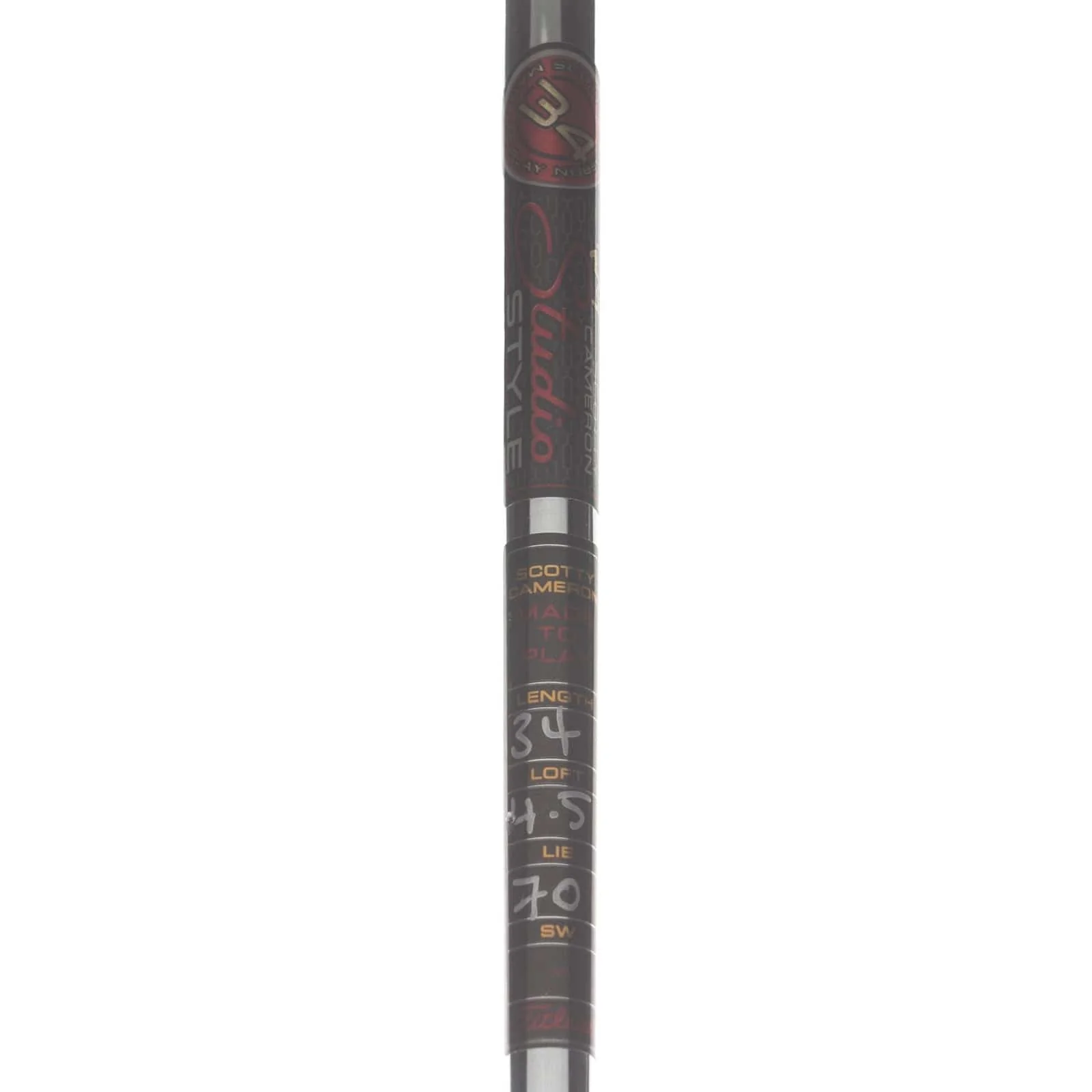 Scotty Cameron Studio Style Squareback Mens Right Hand Putter 34" Mallet - Scotty Cameron Grip - Image 6