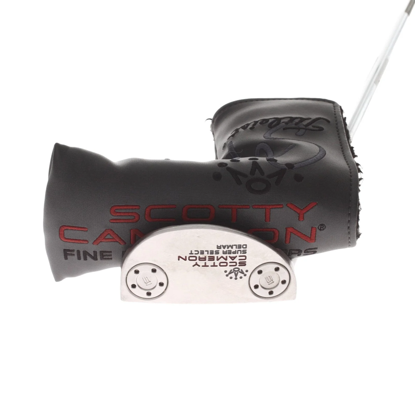 Scotty Cameron Super Select Delmar Mens Left Hand Putter 34" Mid-Mallet - Scotty Cameron Grip