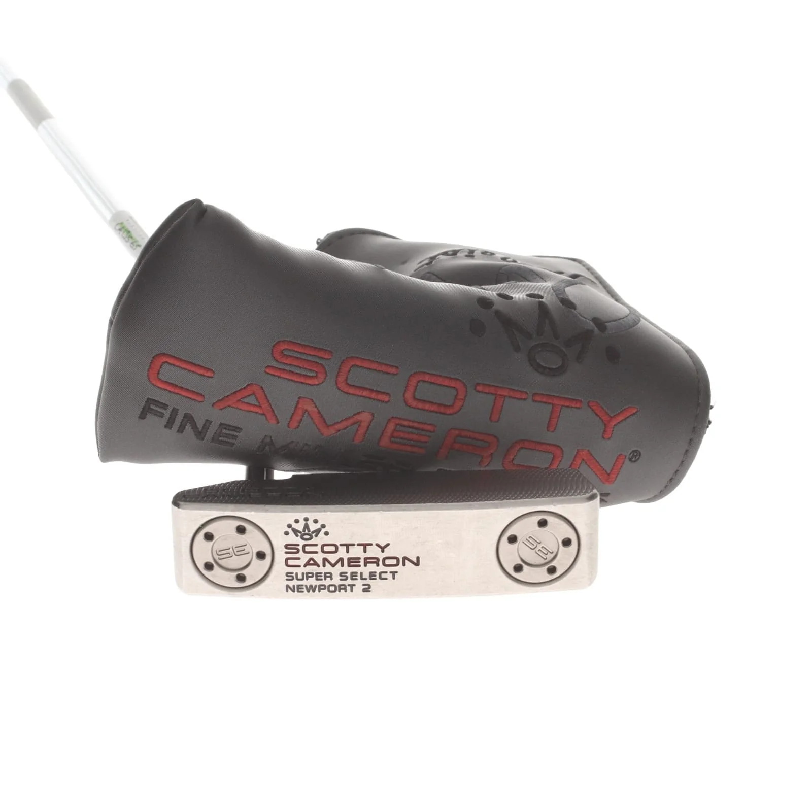 Scotty Cameron Super Select Newport 2 Steel Left Hand Putter 34" Blade - Scotty Cameron Grip