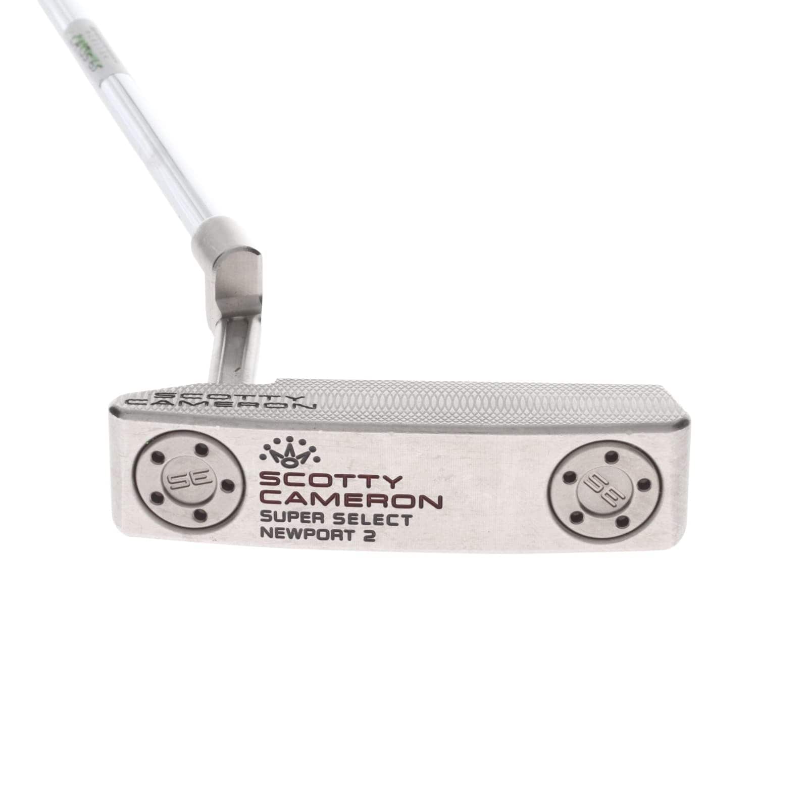Scotty Cameron Super Select Newport 2 Steel Left Hand Putter 34" Blade - Scotty Cameron Grip - Image 2