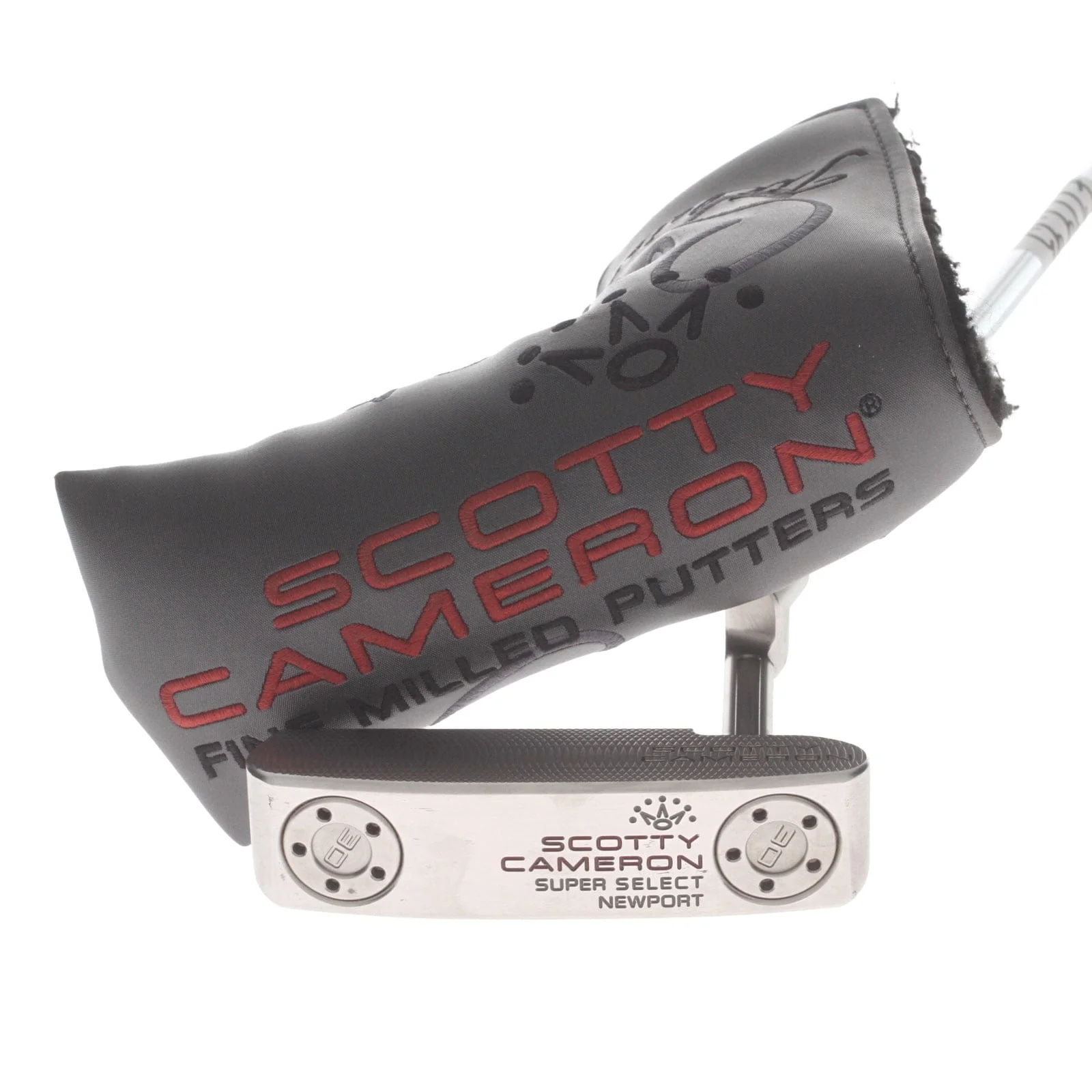 Scotty Cameron Super Select Newport Mens Right Hand Putter 35" Blade - Golf Pride Scotty Cameron Design