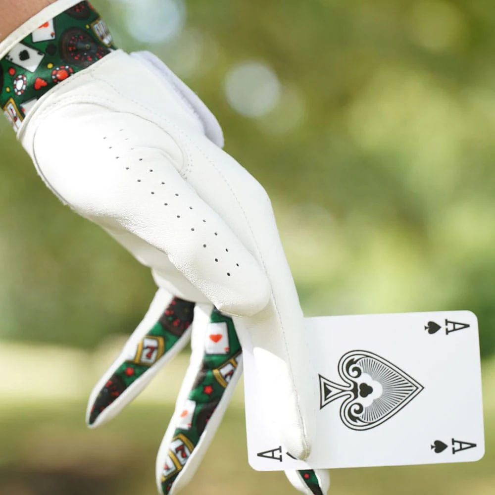 Skins Leather Golf Glove - Casino Royale - Image 3