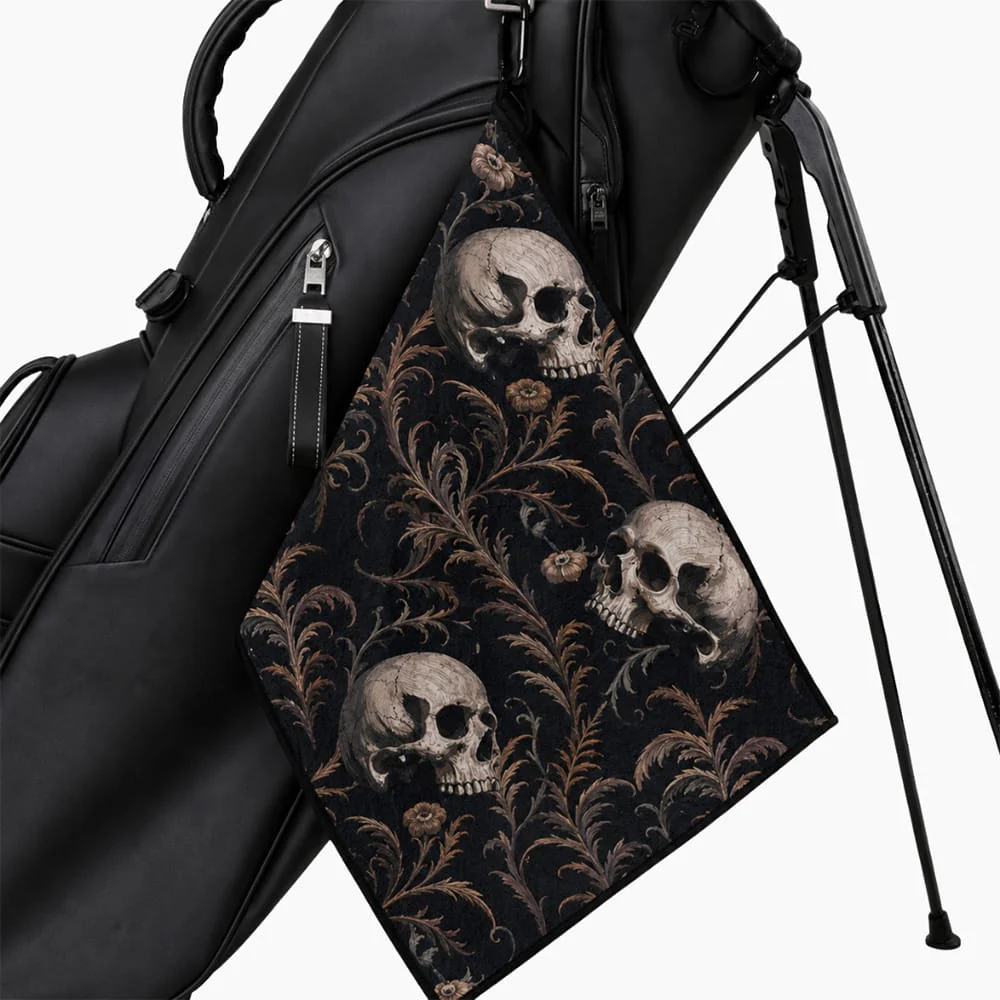 Skins Golf Dia de los Muertos 2.0 Towel - Image 3