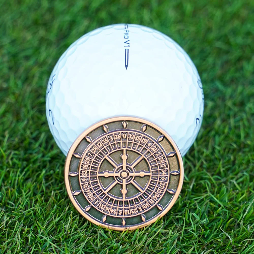 Skins Golf Roulette Ball Marker