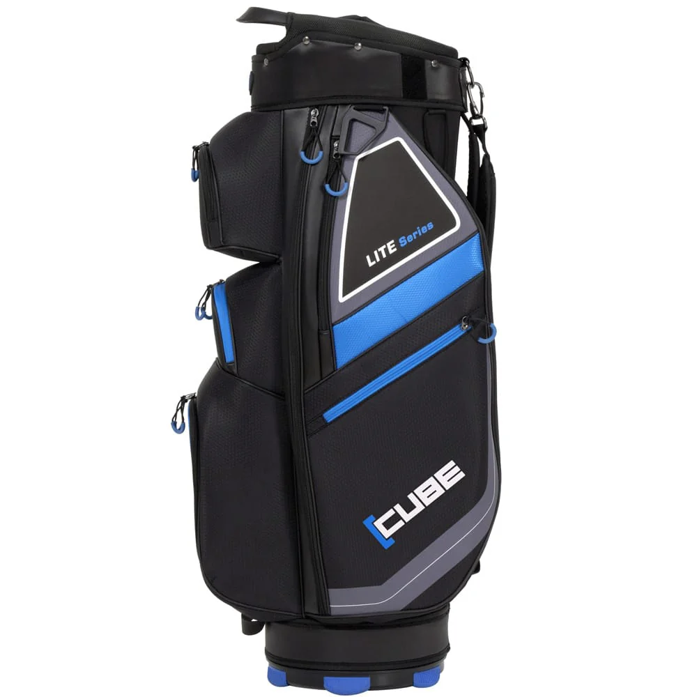 SkyMax Cube Lite Series Cart Bag - Black/Blue - Image 3