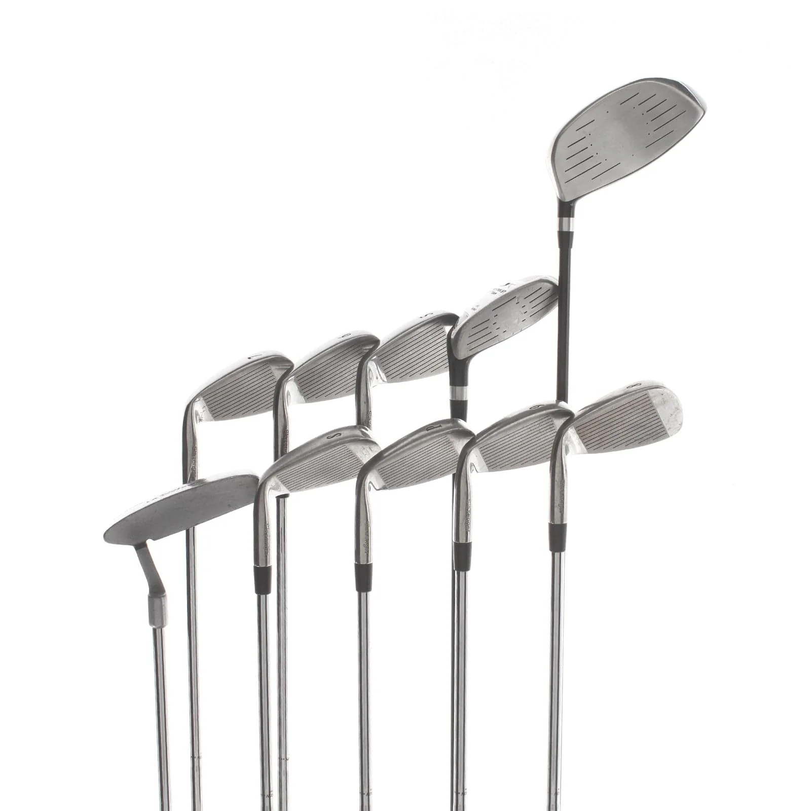 Slazenger FireSteel Clubs Set Steel Mens Right Hand Regular - Graphite/Steel - Image 5