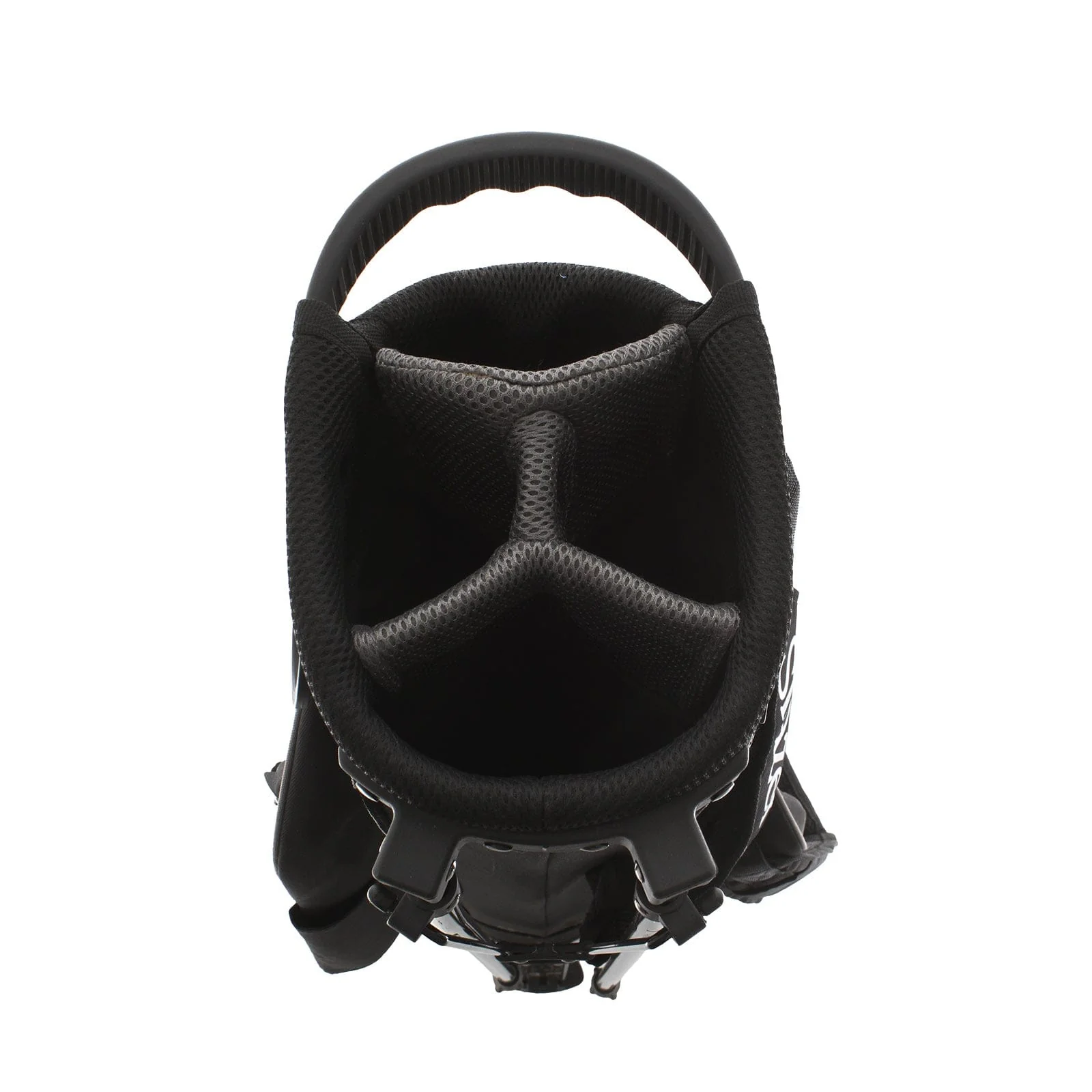 Slazenger Stand Bag - Black/Grey - Image 3