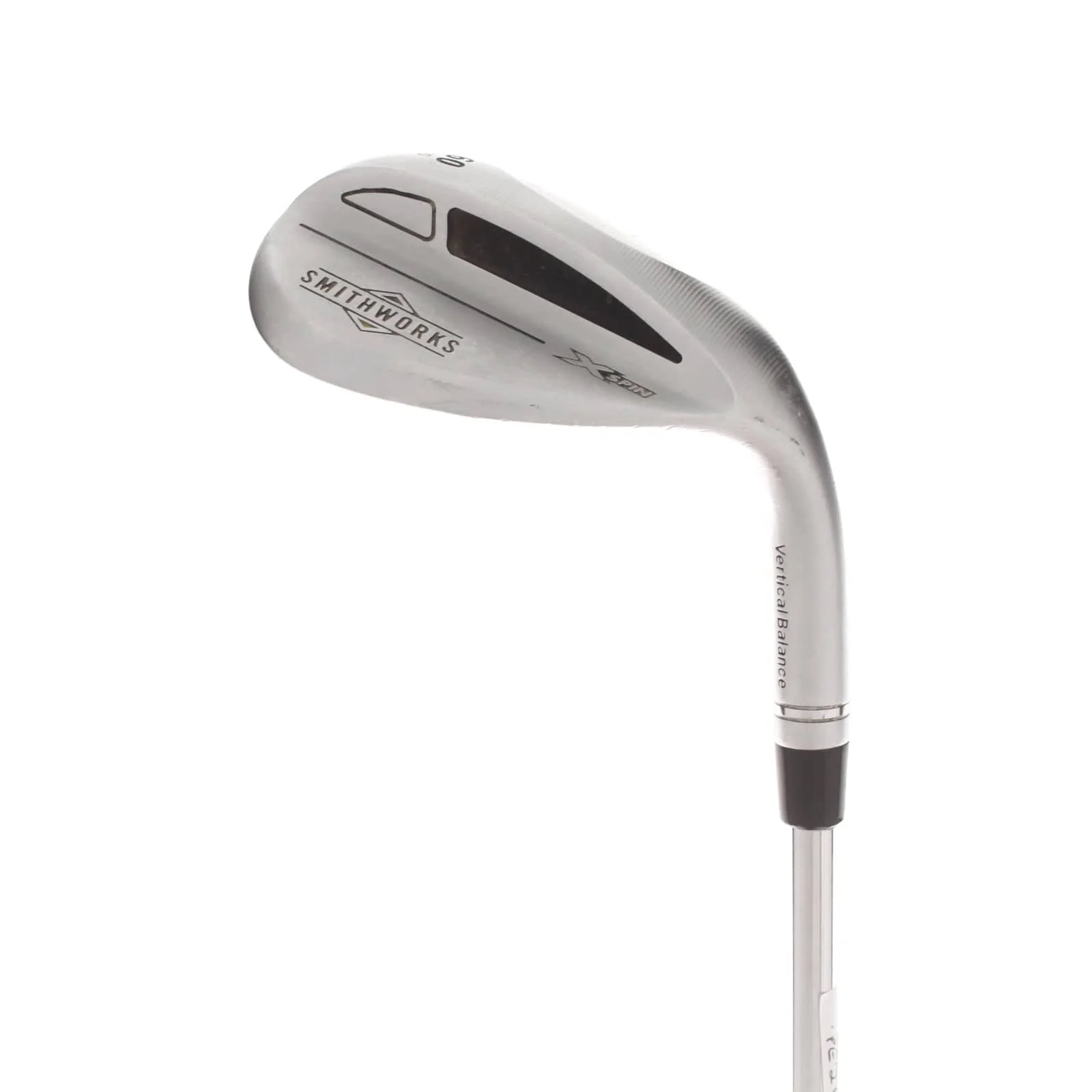 Smithworks X-Spin Steel Mens Right Hand Lob Wedge 60* 10 Bounce Wedge - KBS Smithworks
