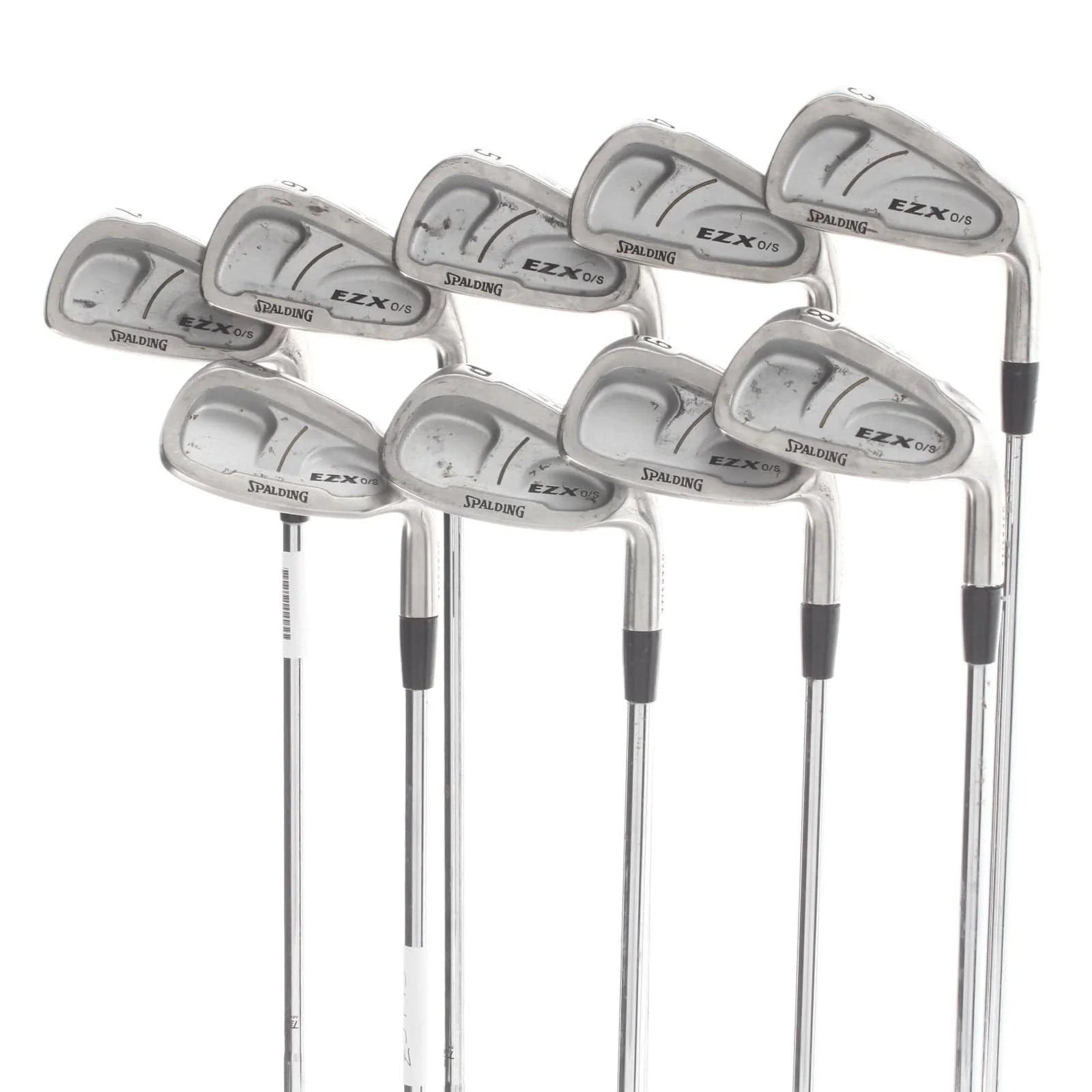Spalding FZX O/S Steel Mens Right Hand Irons 3-SW Regular - Spalding