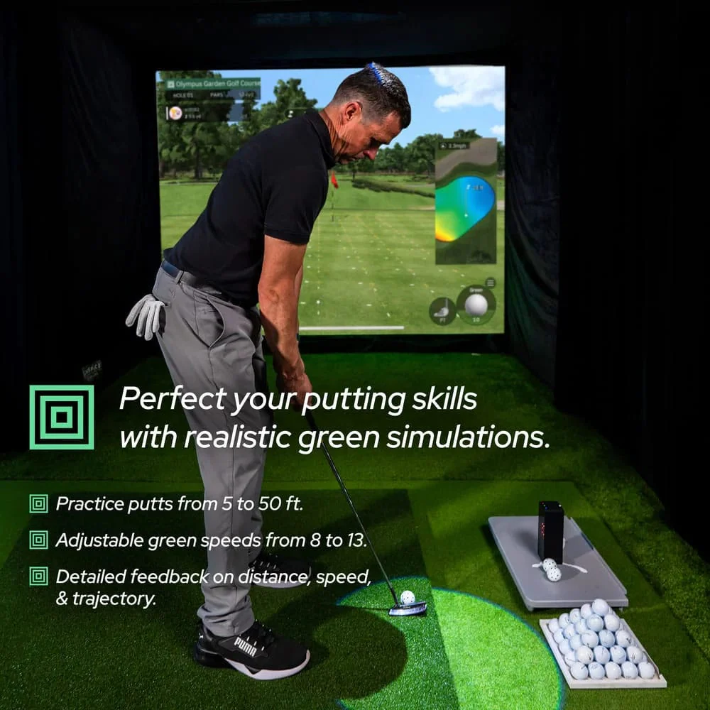 Square Golf Indoor Launch Monitor - Black - Image 6