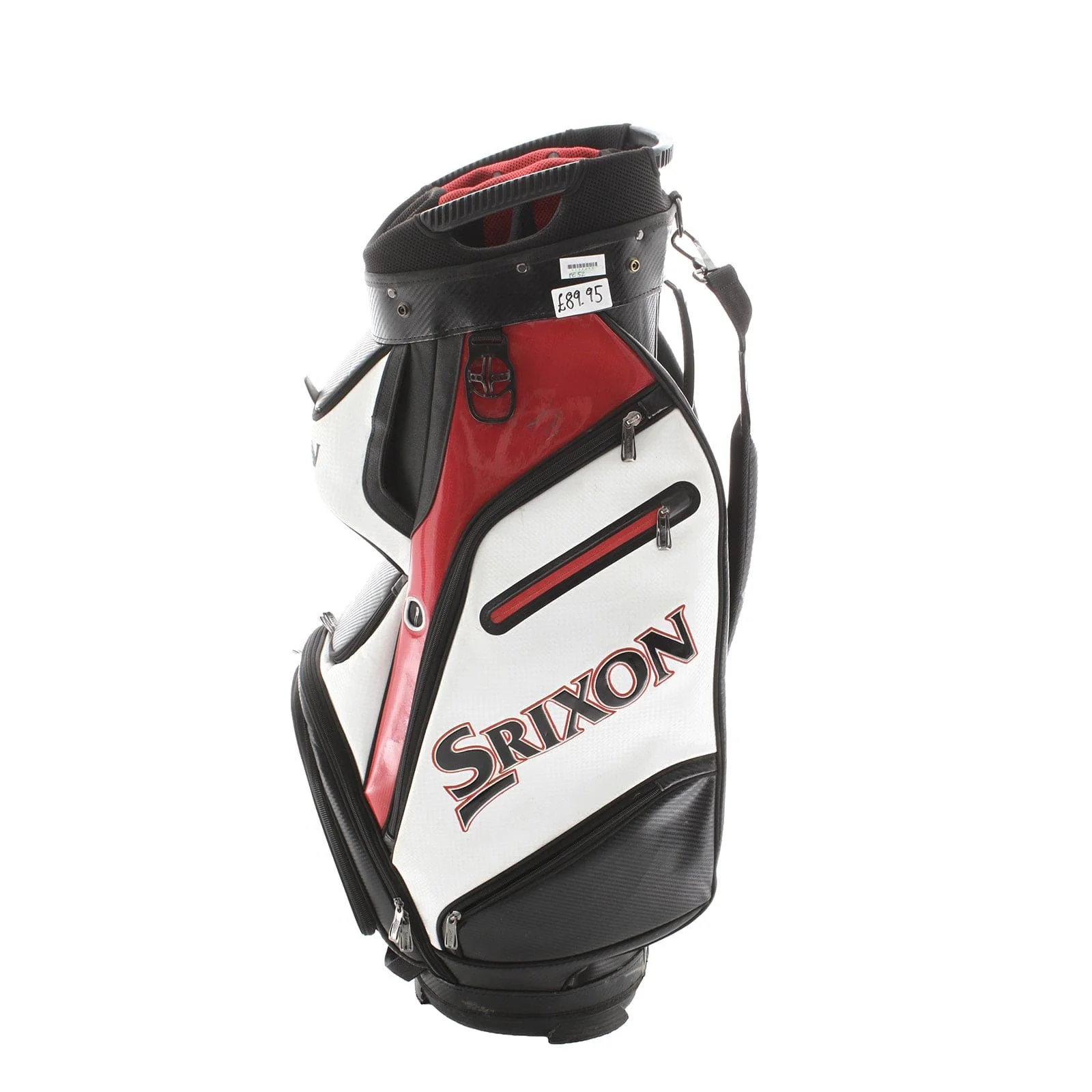Srixon Cart Bag - Black/White/Red