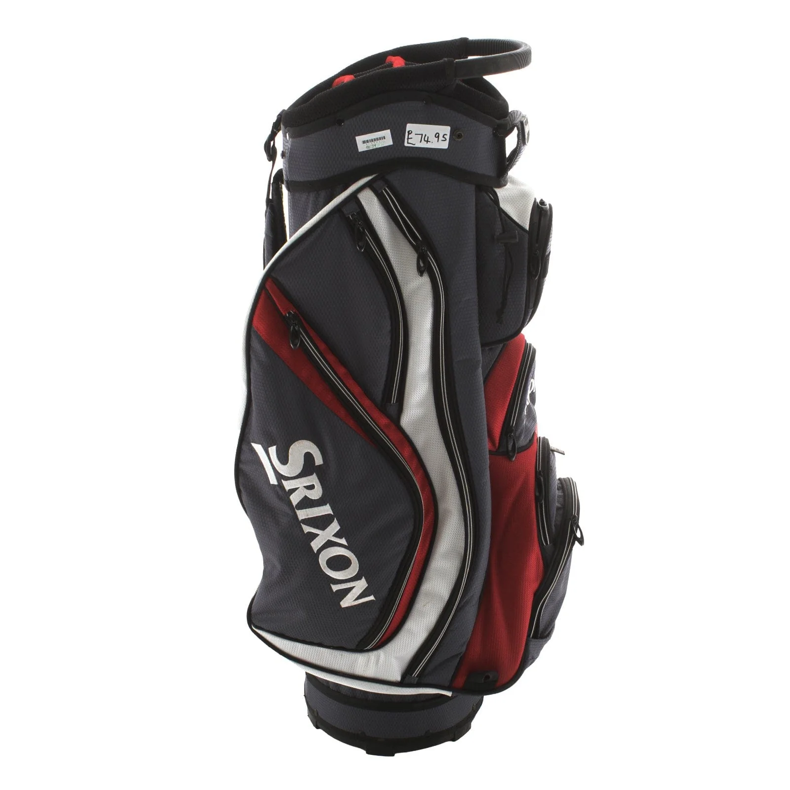 Srixon Cart Bag - Grey/Black/Red/White - Image 3