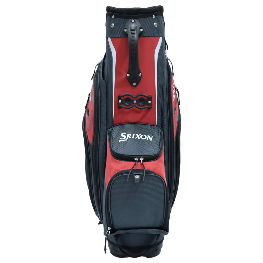 Srixon Friday Cart Bag - Charcoal/Red - Image 2