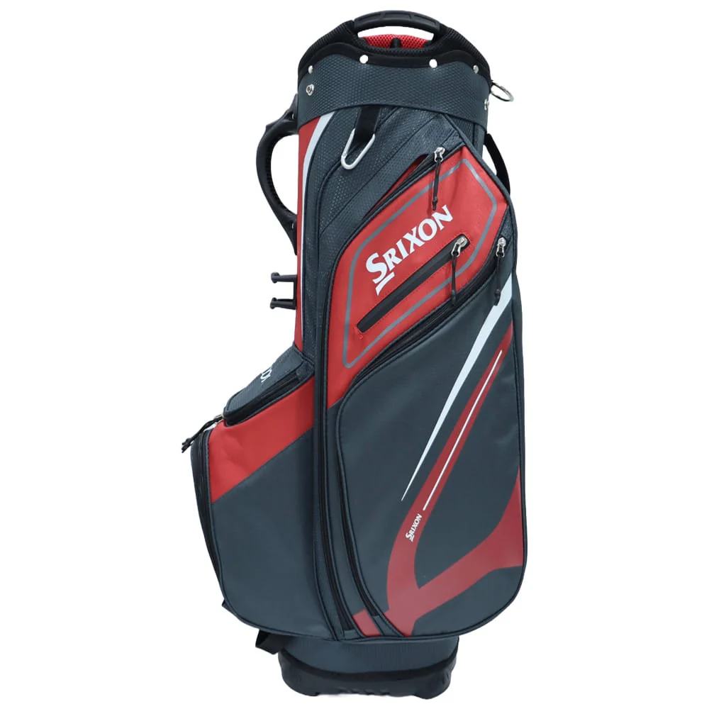 Srixon Friday Cart Bag - Charcoal/Red - Image 4
