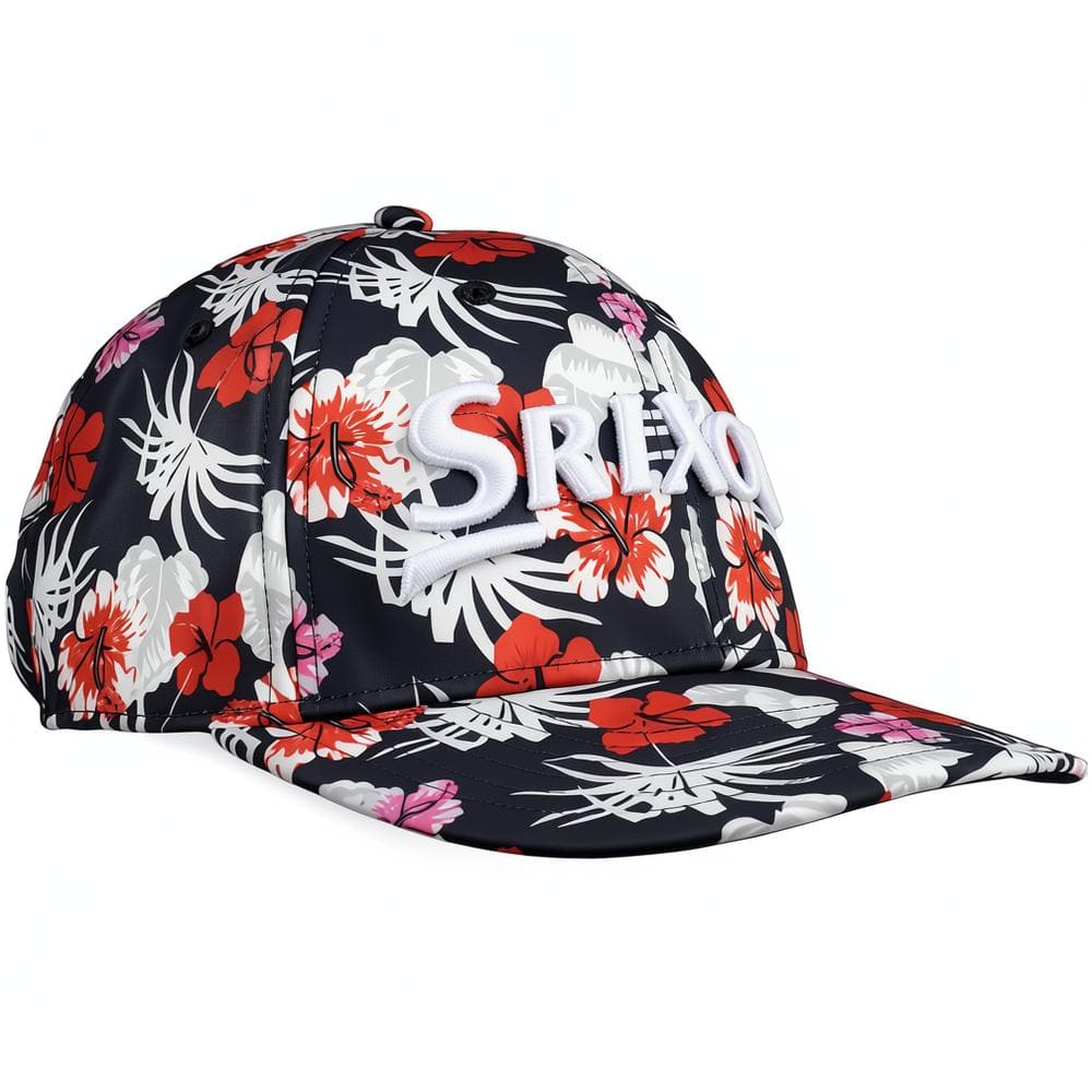 Srixon Limited Edition Floral Cap - Red - Image 4