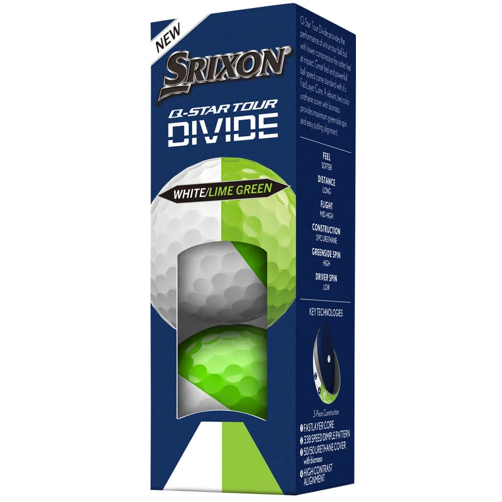 Srixon Q-Star Tour 6 Divide Golf Balls - Multi - 12 Pack - Image 14