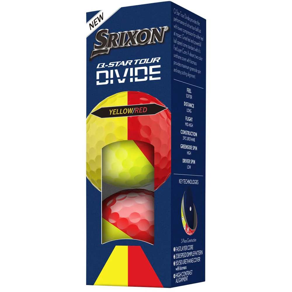 Srixon Q-Star Tour 6 Divide Golf Balls - Multi - 12 Pack - Image 17