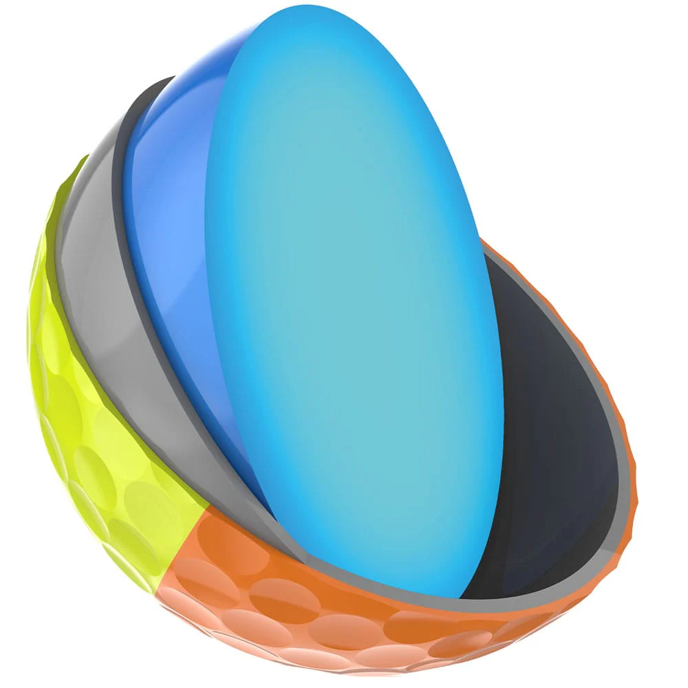 Srixon Q-Star Tour 6 Divide Golf Balls - Multi - 12 Pack - Image 21
