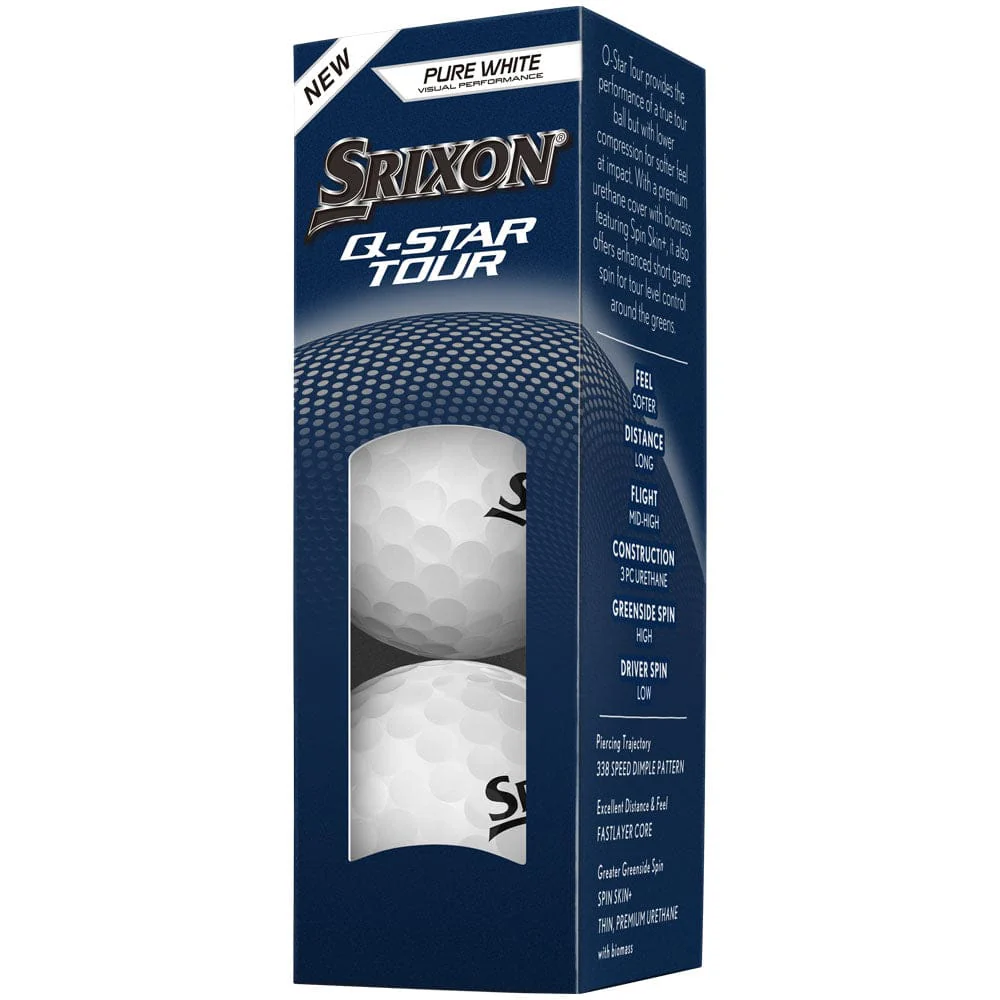 Srixon Q-STAR Tour 6 Golf Balls - White - 12 Pack - Image 7