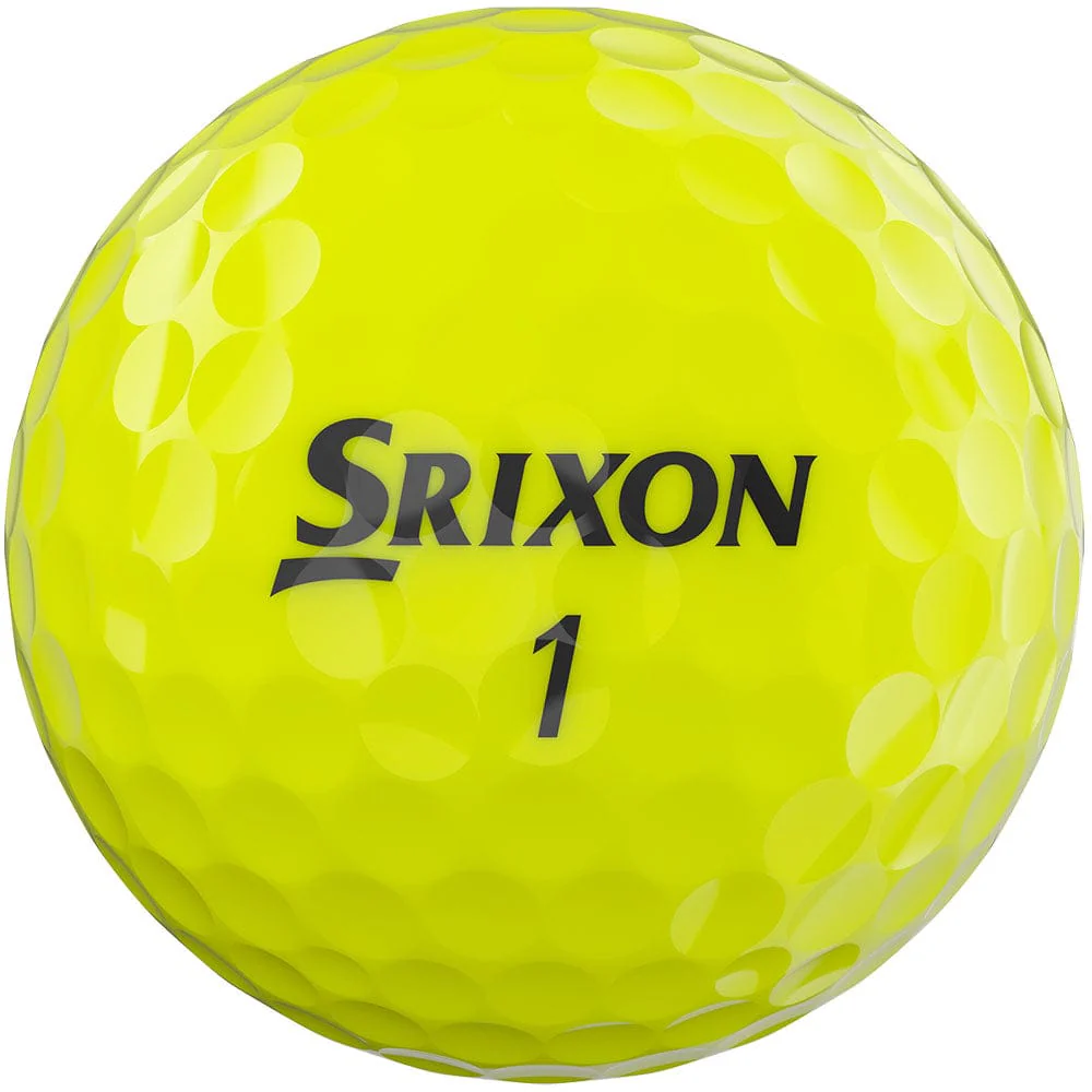 Srixon Q-STAR Tour 6 Golf Balls - Yellow - 12 Pack - Image 2