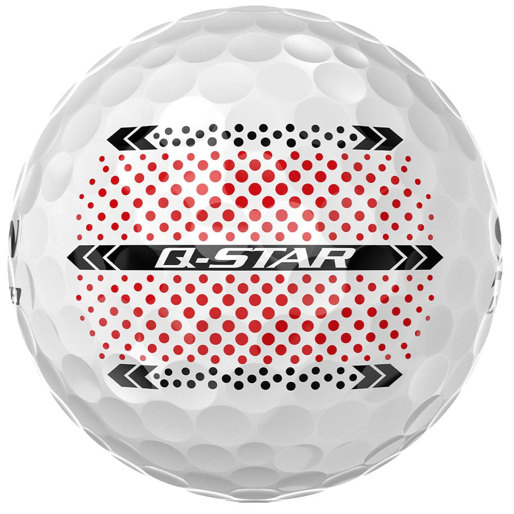 Srixon Q-Star Ultispeed Golf Balls - Trackline - 12 Pack - Image 3